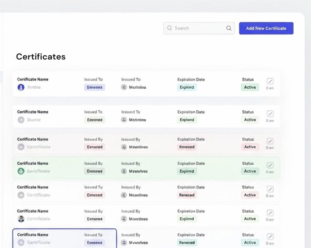 Credential Portal